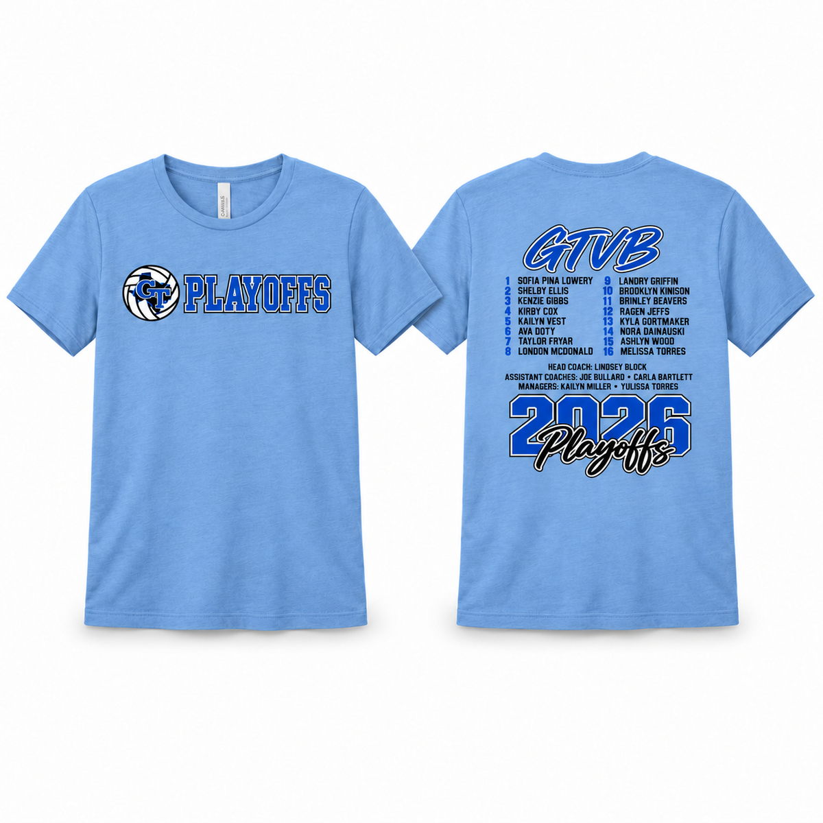 GTVB Playoff Tee