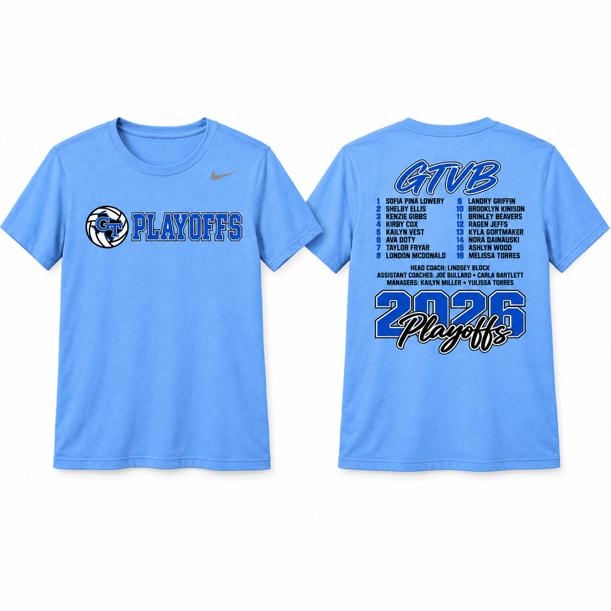GTVB Playoff Tee